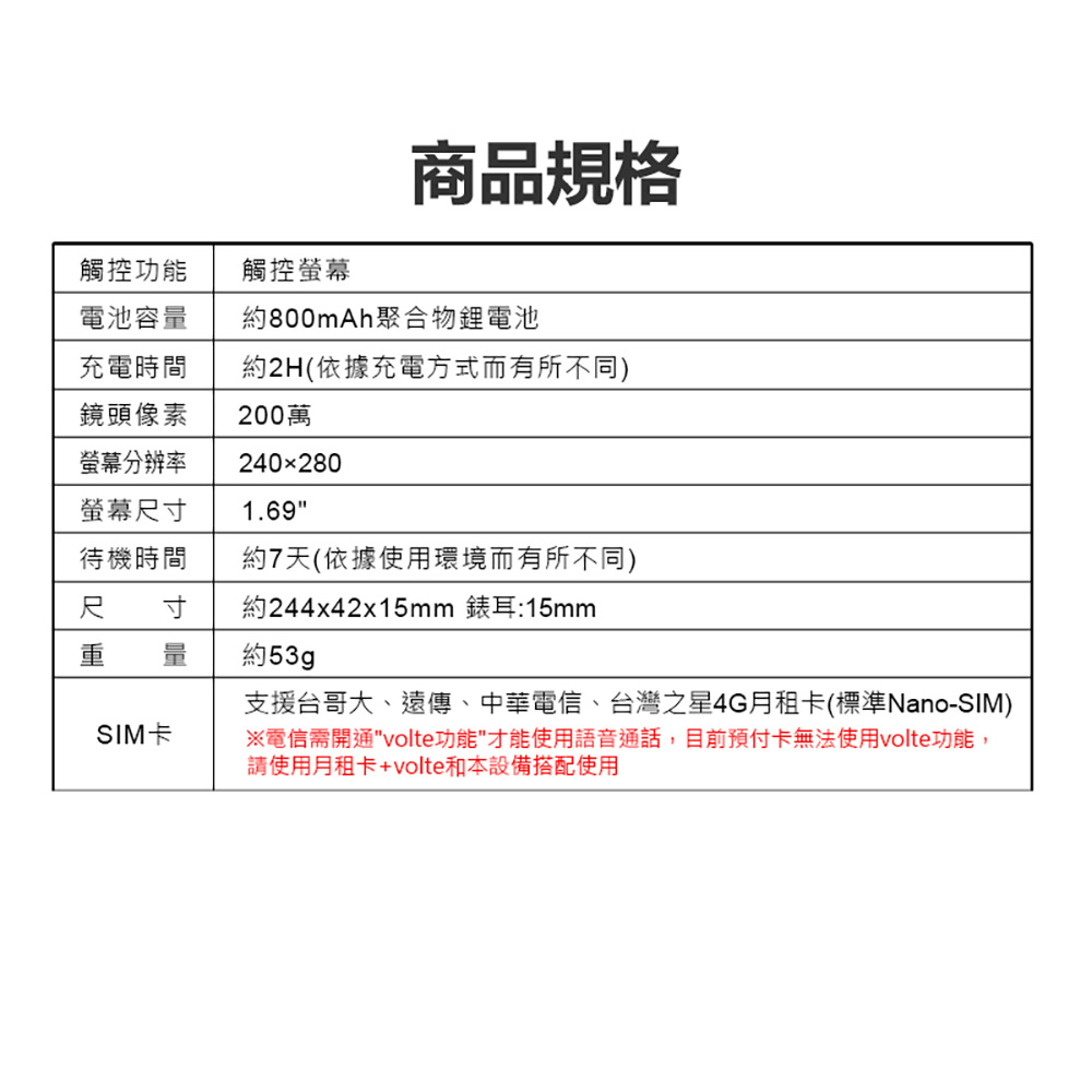 小尋兒童手錶T6 Pro(4G視訊通話 1.69吋大螢幕 10重定位 家長一鍵管理)